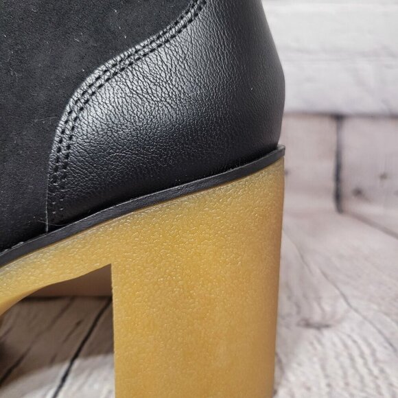 Sun + Stone Lennonn Platform Block Heel Botties - Picture 3 of 9